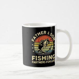 Mug Funny Chemise de pêche Père Fils Correspondant B P