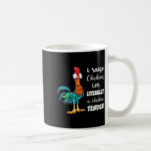 Mug Funny Chicken Lover Gift – I Raise Chickens Humor  (Droite)