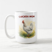 Mug Funny Chicken Mom Farm  (Gauche)