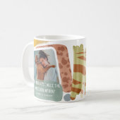 Mug Funny Chien Maman Photo Abstraite (Devant gauche)
