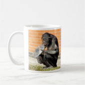 MUG FUNNY CHIMPANZEE (Gauche)