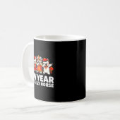 Mug Funny Chinese Lunar New Year Same Silly Horse Dabb (Devant gauche)
