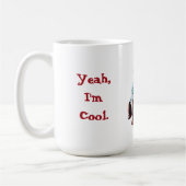 Mug Funny Chocolate Lab dans le Sweat de Noël (Gauche)