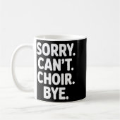 Mug Funny Choir Art For Men Women Choir Director Sing  (Gauche)