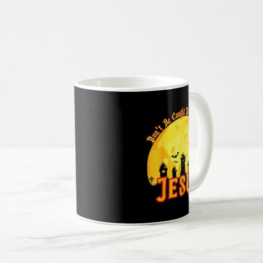 Mug Funny Christian Halloween (Devant droit)