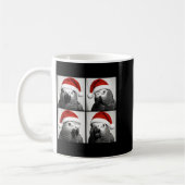 Mug Funny Christmas African G Parrot Santa Photo Booth (Gauche)