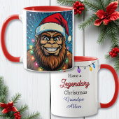 Mug Funny Christmas Bigfoot Personalized