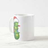 Mug Funny Christmas Ckle Santa Hat Holiday Lights Gift (Devant gauche)