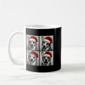 Mug Funny Christmas Corgi Santa Dog Lover Photo Booth (Gauche)