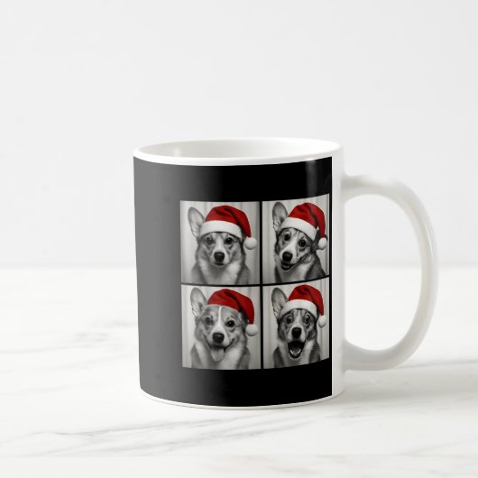 Mug Funny Christmas Corgi Santa Dog Lover Photo Booth (Droite)