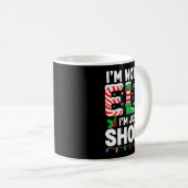 Mug Funny Christmas Family Pajamas I'm Not An Elf I'm  (Devant droit)