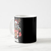 Mug Funny Christmas Football Reindeer  (Devant gauche)