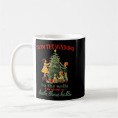 Mug Funny Christmas From The Windows To The Walls I'm (Gauche)