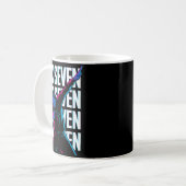 Mug Funny Christmas Gamer Dabbing Xmas Dab Six Seven 6 (Devant gauche)