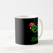 Mug Funny Christmas I'm Not An Elf I'm Just Short Xmas (Devant droit)