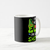 Mug Funny Christmas Im Not An Elf Just Short Xmas Men (Devant droit)