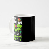 Mug Funny Christmas Im Not An Elf Just Short Xmas Men (Devant gauche)