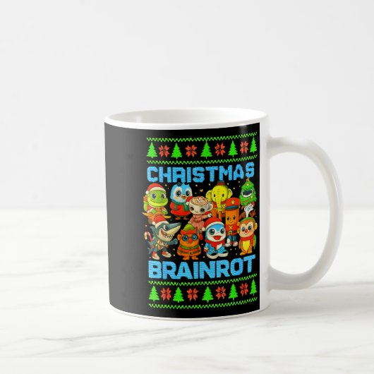 Mug Funny Christmas Italian Brain Rot Italian Brainrot (Droite)