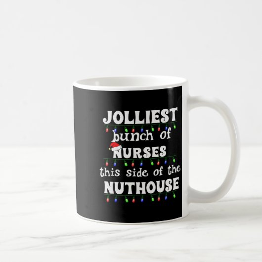 Mug Funny Christmas Matching Group Work Jolliest Bunch (Droite)