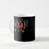 Mug Funny Christmas Math Enseignant Fa La8 Equations F (Devant gauche)