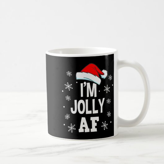 Mug Funny Christmas Naughty Adults Pajama, Santa I'm J (Droite)