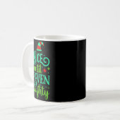 Mug Funny Christmas Nice Until Proven Naughty (Devant gauche)