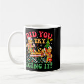 Mug Funny Christmas Nurse Did You Try Icing It_ Ginger (Gauche)