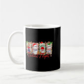 Mug Funny Christmas Nurse Silent Night Medical Humor  (Gauche)