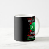 Mug Funny Christmas Oh This Calls For A Spreadsheet Sa (Devant droit)