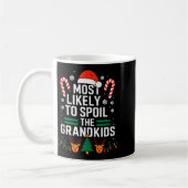Mug Funny Christmas Party Most Likely To Sil The Grand (Gauche)