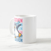 Mug Funny Christmas Penguin Dabbing Xmas Dab Six Seven (Devant gauche)