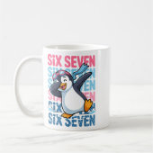 Mug Funny Christmas Penguin Dabbing Xmas Dab Six Seven (Gauche)