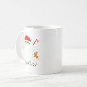 Mug Funny Christmas Saying Reindeer Lover Holiday Ligh (Devant gauche)