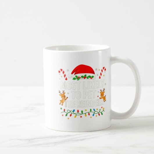 Mug Funny Christmas Saying Reindeer Lover Holiday Ligh (Droite)