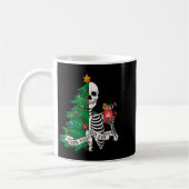 Mug Funny Christmas Sorta Merry Sorta Y Skeleton Xmas (Gauche)