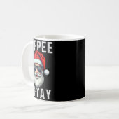 Mug Funny Christmas Sweater Yippee-ki-yay Xmas , Uni-a (Devant gauche)