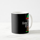 Mug Funny Christmas The Home Builder Elf Developer Arc (Devant droit)