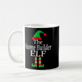Mug Funny Christmas The Home Builder Elf Developer Arc (Gauche)