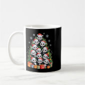 Mug Funny Christmas Tree Panda Family Xmas Pajamas (Gauche)