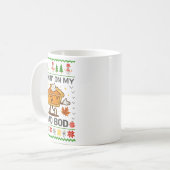 Mug Funny Christmas Workin' On My Dad Bod Pumpkin E Ho (Devant gauche)