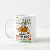 Mug Funny Christmas Workin' On My Dad Bod Pumpkin E Ho (Gauche)