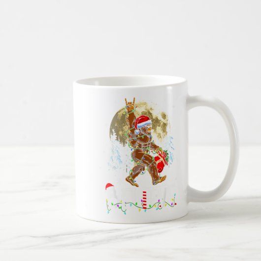 Mug Funny Christmas Xmas Bigfoot Believe Sasquatch In (Droite)