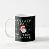 Mug Funny Christmas Xmas Inappropriate Santa I Do It F (Gauche)