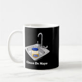 Mug Funny Cinco De Mayo Sinko Mexicain Évier Mayonnais (Gauche)