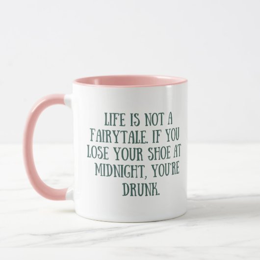 Mug Funny cite de célèbres paroles sarcastiques (Gauche)