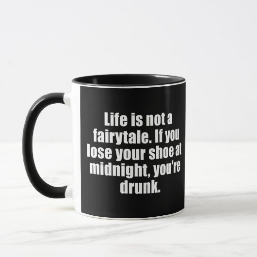 Mug Funny cite de célèbres paroles sarcastiques (Gauche)