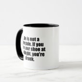 Mug Funny cite de célèbres paroles sarcastiques (Devant gauche)