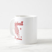 Mug Funny Ckle Ball Outfit Women, Retro Ckleball Dink  (Devant gauche)