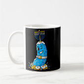 Mug Funny Ckle Dreidel Menorah Hanukkah Kids Womens Me (Gauche)