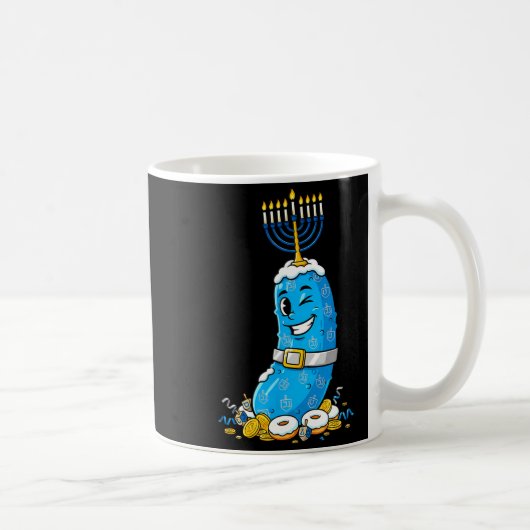 Mug Funny Ckle Dreidel Menorah Hanukkah Kids Womens Me (Droite)